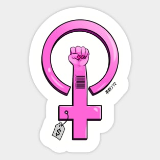Corporate feminism Sticker